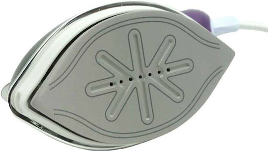 Bass Polska BP-BH10554 Ατμοκαθαριστής Ρούχων Χειρός 1200W με Δοχείο 120ml Μωβ