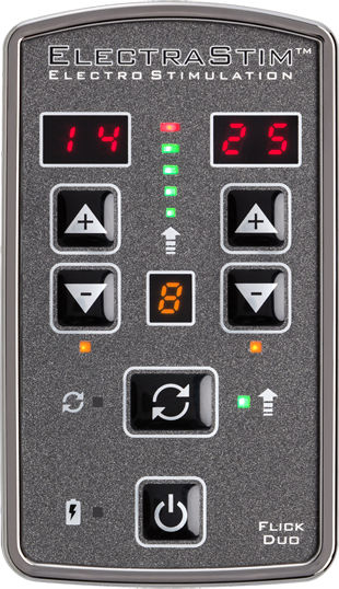 Electrastim Flick Duo Stimulation Pack για Ηλεκτροδιέγερση σε Μαύρο Χρώμα