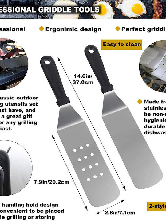 Romanticist Σετ 10 Εργαλείων BBQ