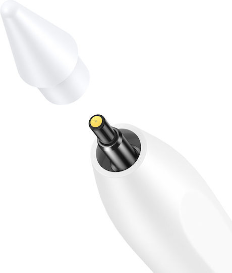 Baseus Smooth Writing Active Стилус Пен с Palm Rejection за iPad в Бял цвят SXBC000202