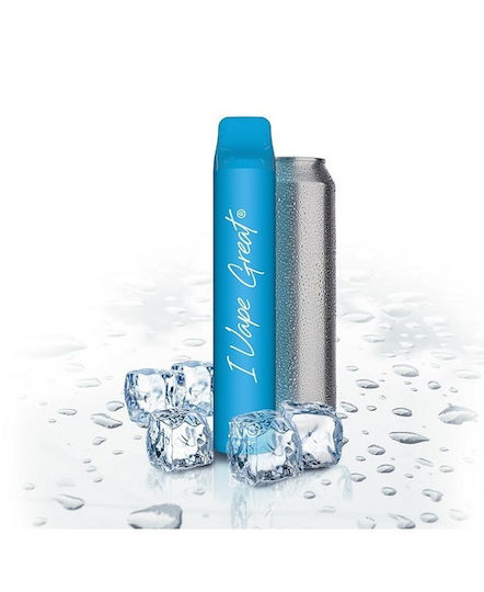IVG Bar Plus Единично Употребими Електронни Цигари 800 Вдишвания Energy Ice 2ml 20mg Син