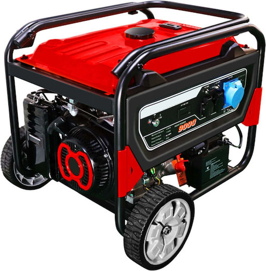 Kaiser GK6500E Γεννήτρια Βενζίνης Τετράχρονη με Ηλεκτρική Μίζα, Ρόδες και Μέγιστη Ισχύ 6.5kVA