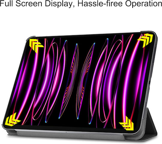 Sonique Smartcase Slim Klappdeckel Robust Schware (iPad Pro 2020 12,9 Zoll / iPad Pro 2021 12,9 Zoll)