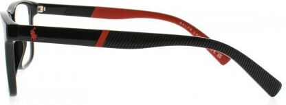 Herren Acetat Brillengestell Schwarz PH2257U 5001