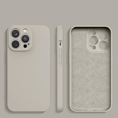 Hurtel Silicone Back Cover Beige (Redmi Note 11 Pro)