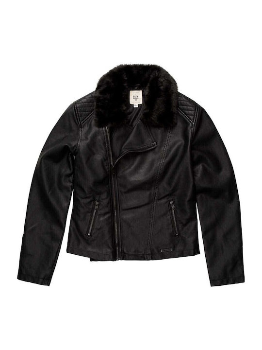 Outrider Γυναικείο Biker Jacket Μαύρο