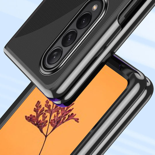 Hurtel Plating Book Plastic 0.3mm Blue (Samsung Galaxy Z Fold 4)