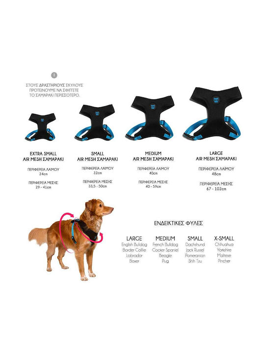 Zee-Dog Hundegeschirr Weste Adjustable Air Mesh Tarot Mittel 395598
