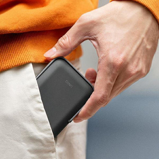 Uniq Hoveo Power Bank 5000mAh 20W Power Delivery Grey/Charcoal Gray