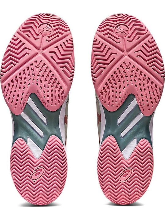 ASICS Solution Swift FF Γυναικεία Παπούτσια Padel για Όλα τα Γήπεδα Light Sage / Rose Gold