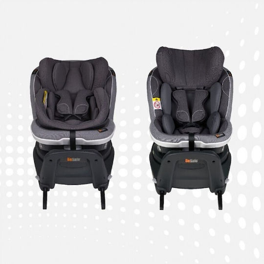 BeSafe iZi Twist B Καθισματάκι Αυτοκινήτου i-Size με Isofix Fresh Black Cab 0-18 kg