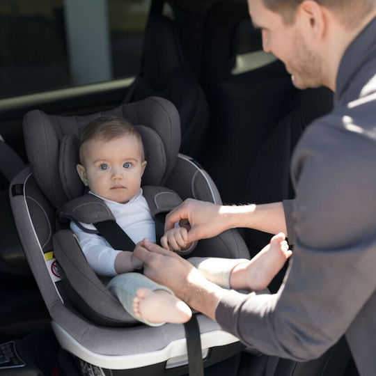 BeSafe iZi Twist B Καθισματάκι Αυτοκινήτου i-Size με Isofix Fresh Black Cab 0-18 kg
