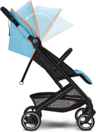 Cybex Beezy Baby Stroller Suitable for Newborn Lava Grey 8.5kg