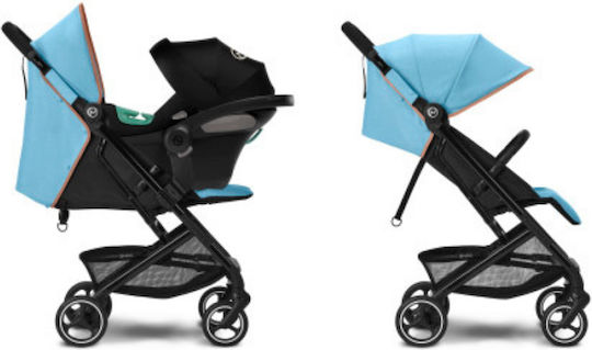 Cybex Beezy Baby Stroller Suitable for Newborn Lava Grey 8.5kg