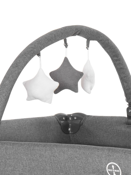 Lorelli Noemi Playpen 2 Levels with Changing Table & Mattress Beige 127x65cm