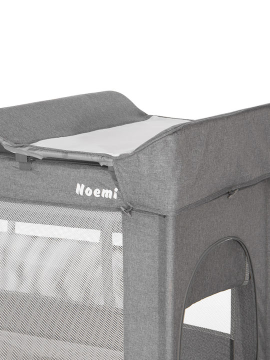 Lorelli Noemi Playpen 2 Levels with Changing Table & Mattress Beige 127x65cm