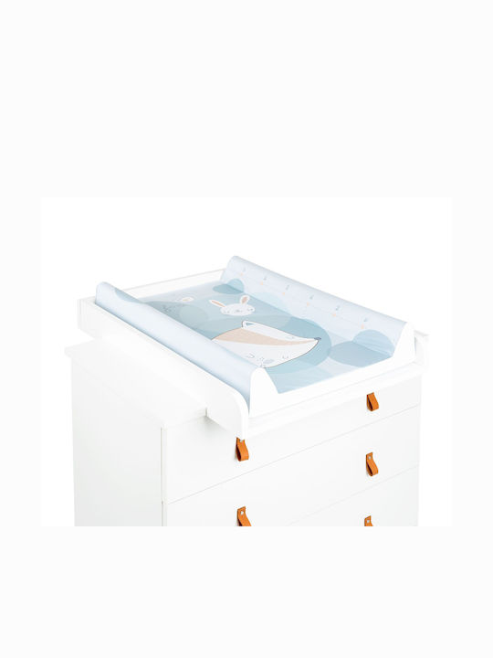Kikka Boo Мека подложка за смяна Little Fox от Пластмаса Blue 70x50см