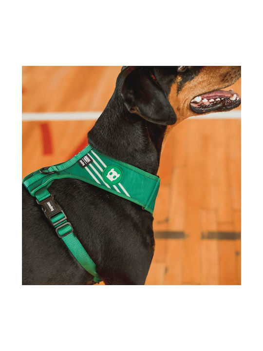 Zee-Dog Ham pentru câini Vestă Adjustable Air Mesh Lucruuri ciudate Hawkins Verde Mediu 390124