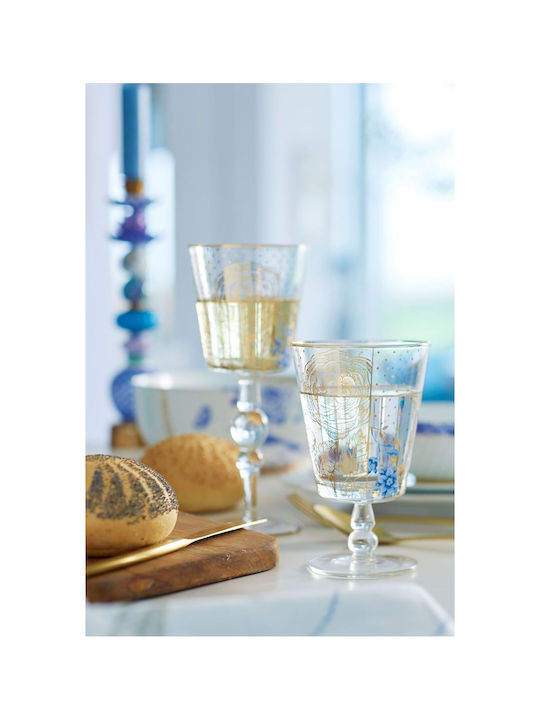 PiP Studio Royal Glass Water made of Glass Golden Dots Goblet 360ml