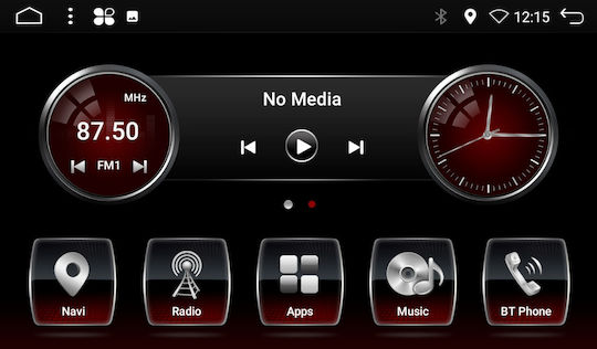 Digital IQ Car Audio System for Renault Dokker Dacia Dokker Dokker 2012+ (Bluetooth/USB/AUX/WiFi/GPS/Apple-Carplay/Android-Auto/CD) with Touch Screen 9"