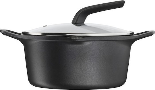 Tefal Robusto Βαθιά Κατσαρόλα από Χυτό Αλουμίνιο