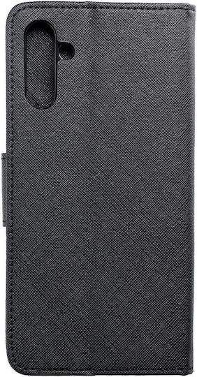 Fancy Book Synthetic Leather Black (Galaxy A13 5G / A04S)
