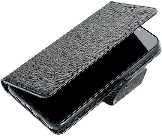 Fancy Book Synthetic Leather Black (Galaxy A13 5G / A04S)