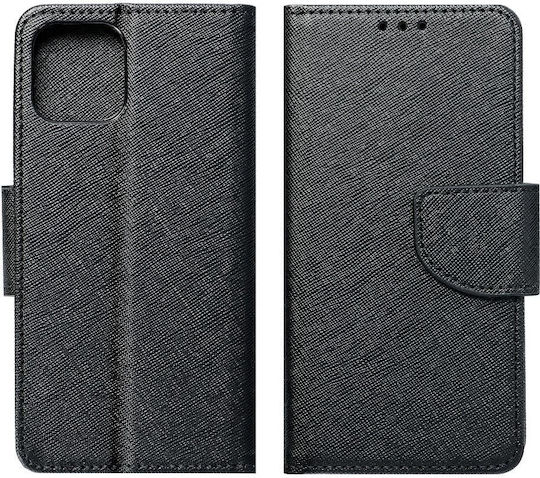 Fancy Book Synthetic Leather Black (Galaxy A13 5G / A04S)