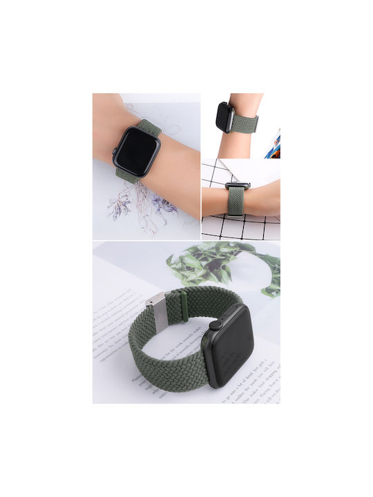 Hurtel Fabric Λουράκι Υφασμάτινο Braided Multicolour (3) (Apple Watch 38/40/41mm)