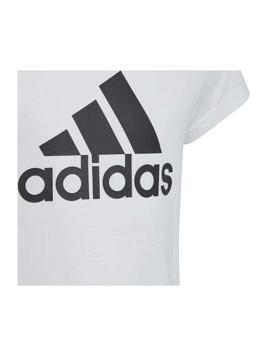Παιδικό T-shirt Λευκό Essentials Big Logo