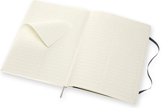 Moleskine Pro Тетрадка A4 с Ластик Черен