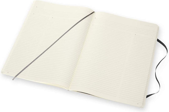 Moleskine Pro Тетрадка A4 с Ластик Черен