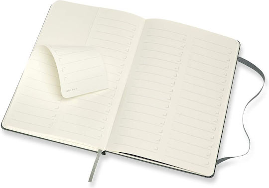 Moleskine Pro Notebook with Elastic Green