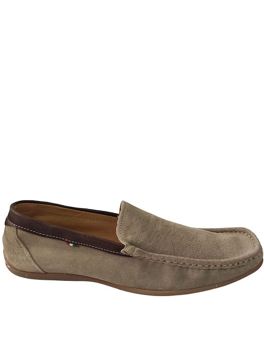 MEN'S LEATHER LUPO BEIGE 460