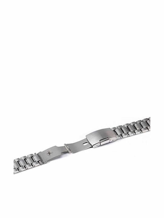 KOSTELO Μεταλλικό Μπρασελέ Ασημί 20mm