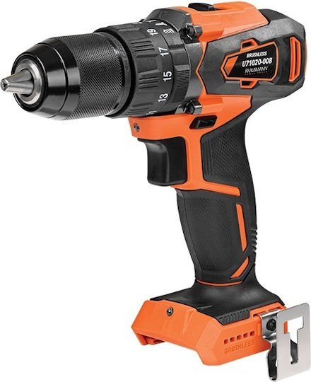 Krausmann US116-25SB Set Eckiges Rad & Bohrer & Schlagschraubendreher Brushless 20V mit 2 Batterien 5Ah und Hülle