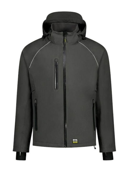 Tricorp T54T4 Work Jacket with Detachable Hood Gray