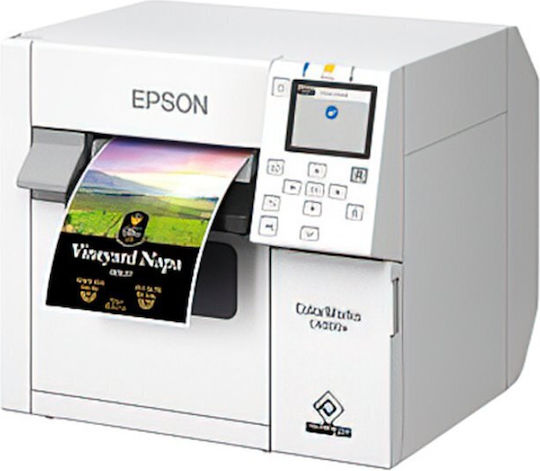 Epson ColorWorks Принтер за етикети Мастиленоструен USB, Wi-Fi, Ethernet 1200 dpi dpi