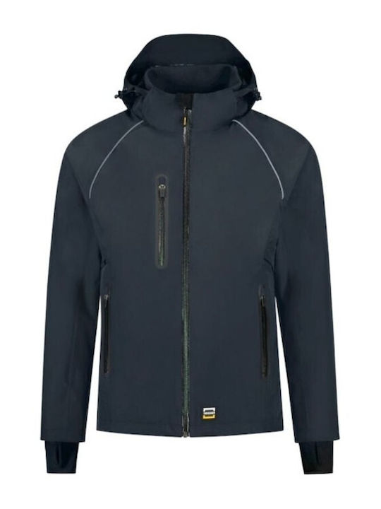 Tricorp T54T2 Work Jacket with Detachable Hood Navy Blue