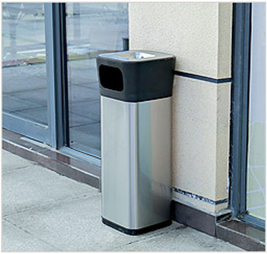 Delta Cleaning Μεταλλικός Κάδος Απορριμμάτων 20lt Inox