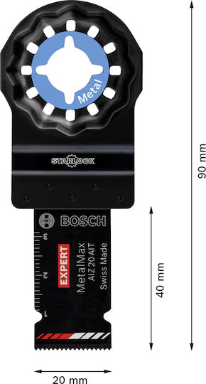 Bosch Expert Metalmax AIZ 20 AIT Λάμα Πολυεργαλείων 2608900012