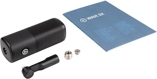 Elgato Wave DX Dynamic Δυναμικό Μικρόφωνο XLR Επιτραπέζιο για Φωνητικά