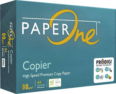 PaperOne Hârtie de imprimare Papyrus A4 80gr/m² 5x500 foi