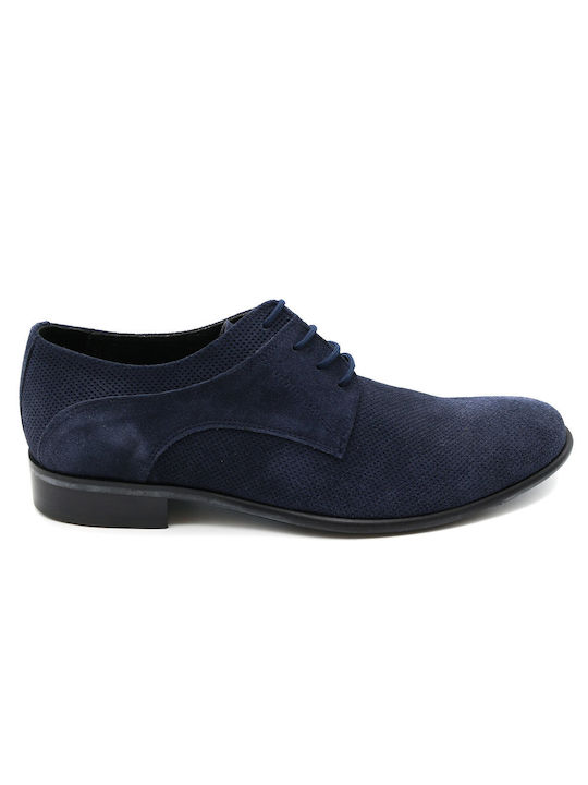 Gallen Wildleder Herren Freizeitschuhe Blau