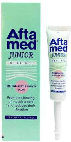 Aftamed Junior Gel Produkt zur Zahnfleischentlastung Geschwüre 15ml