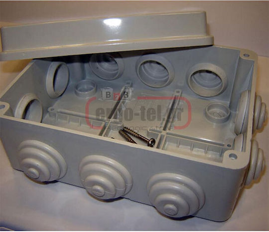 Marlanvil Surface Mounted Electrical Box Branching Watertight IP65 in Beige Color