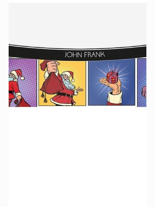 John Frank Christmas Santa Comics Cotton Women's Slip