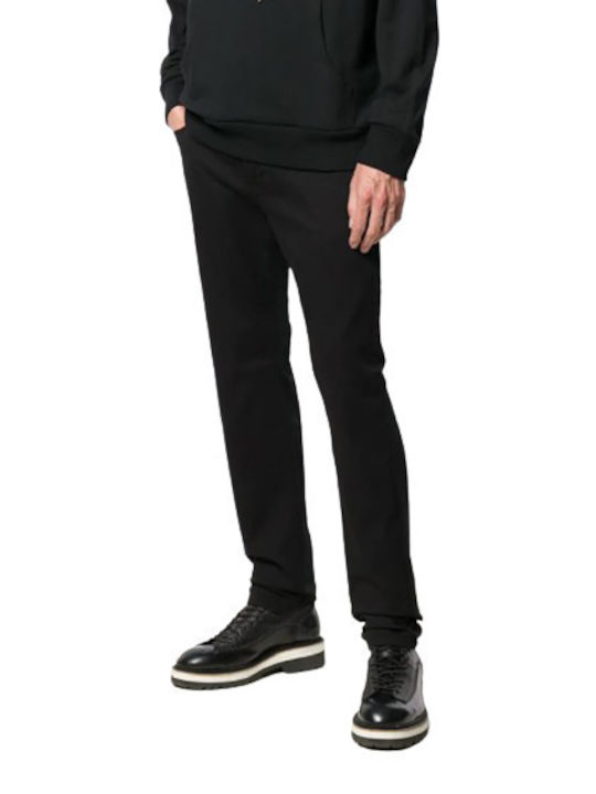 1986 Larkee-beex Men's Jeans Pants with Regular Tapered Fit Black