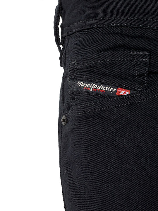 1986 Larkee-beex Men's Jeans Pants with Regular Tapered Fit Black
