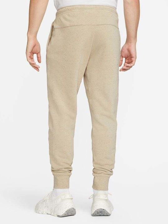 Nike Men's Sweatpants with Rubber Beige